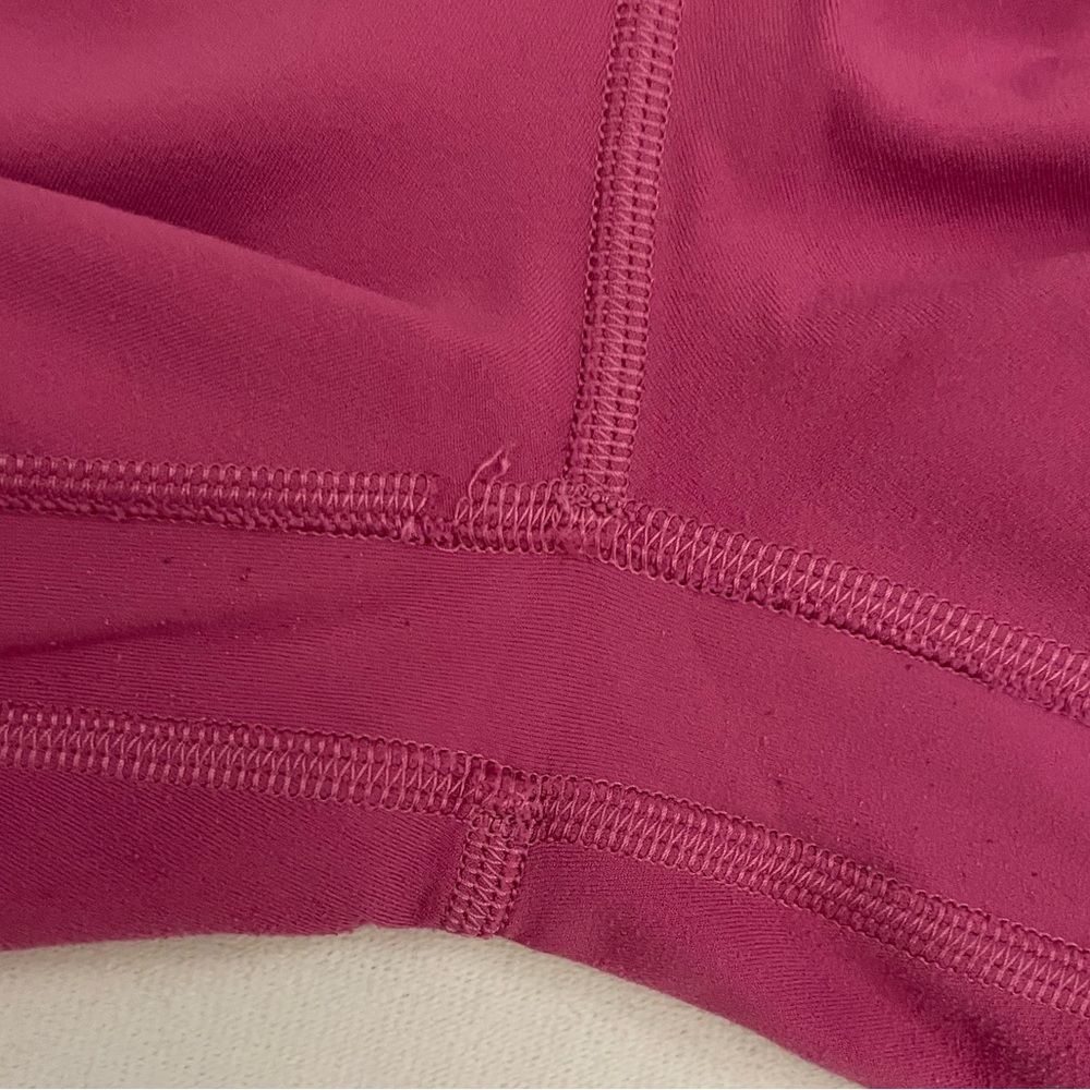 Lululemon Align High Rise Crop 21” Pink Lychee Size 8 - Picture 9 of 11
